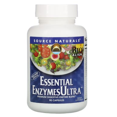 Ферментный комплекс EnzymesUltra Source Naturals Essential™, 90 капсул