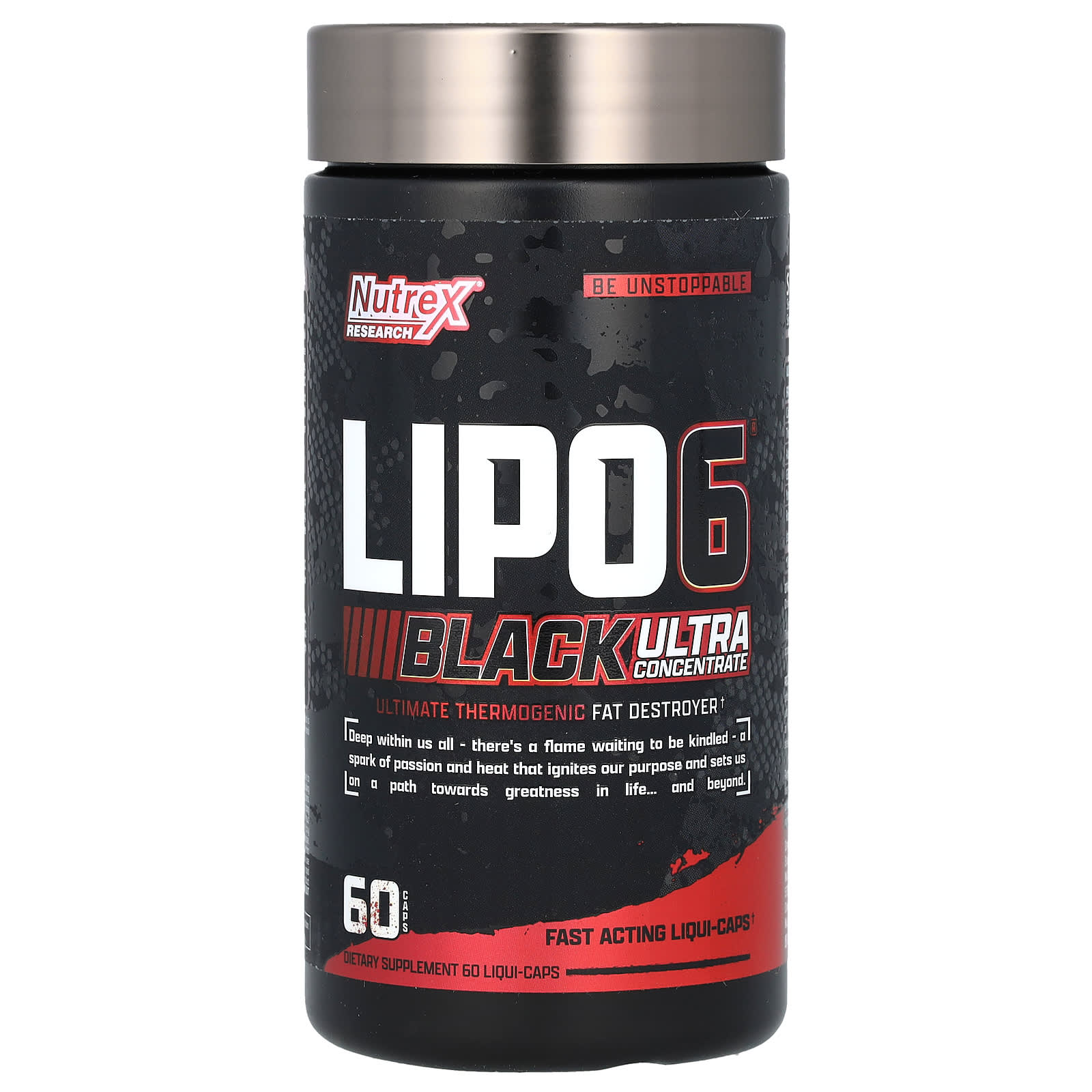 LIPO-6 Black, Ультра Концентрат, 60 мягких капсул