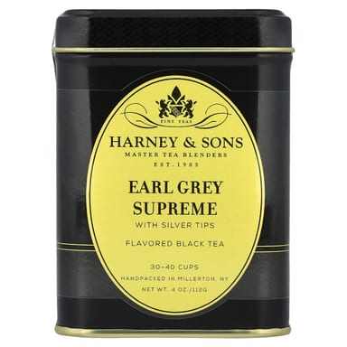 Чай Harney & Sons Black Earl Grey Supreme with Silver Tips, 112 г