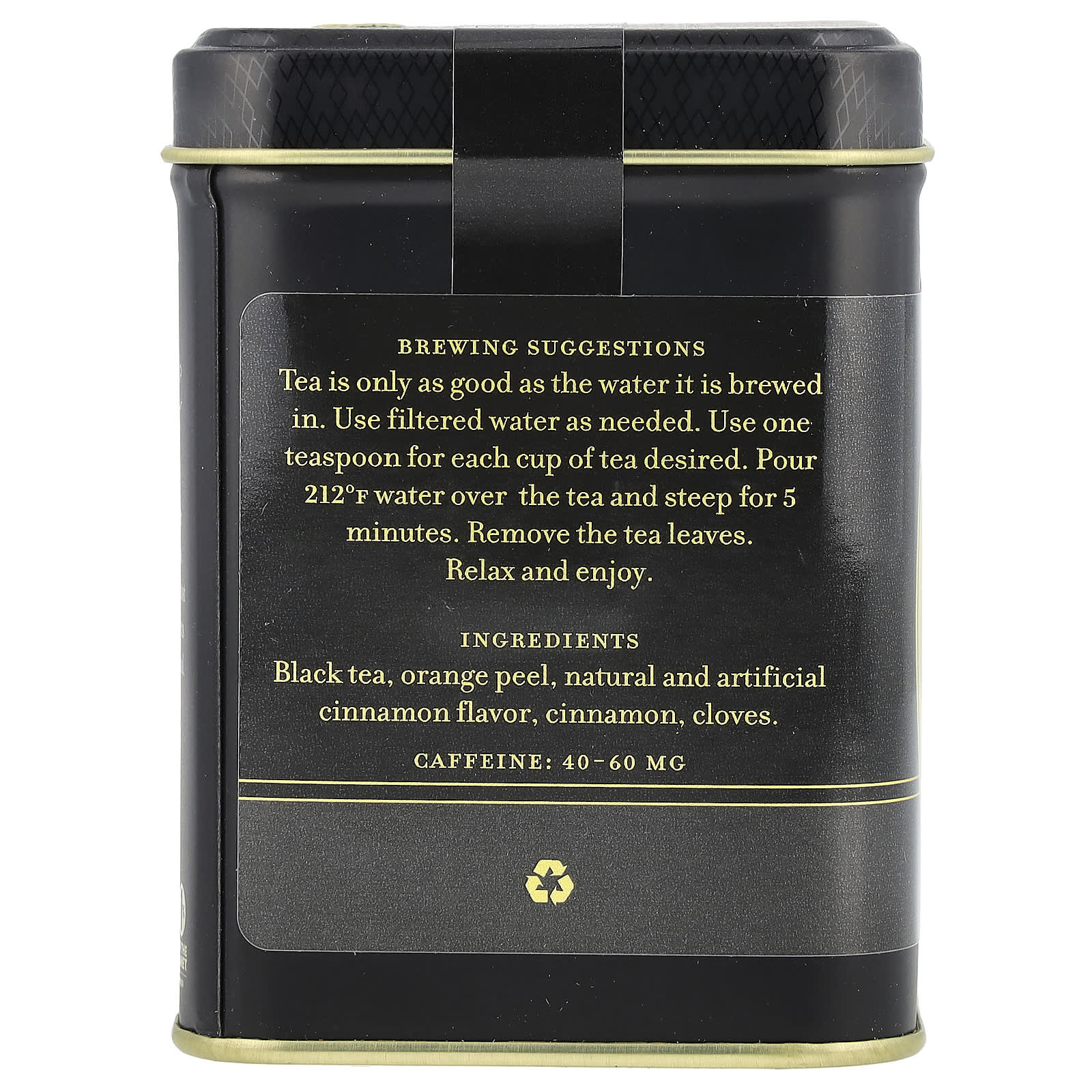 Чай Harney & Sons Black Hot Cinnamon Spice™, 112 г — фото 2