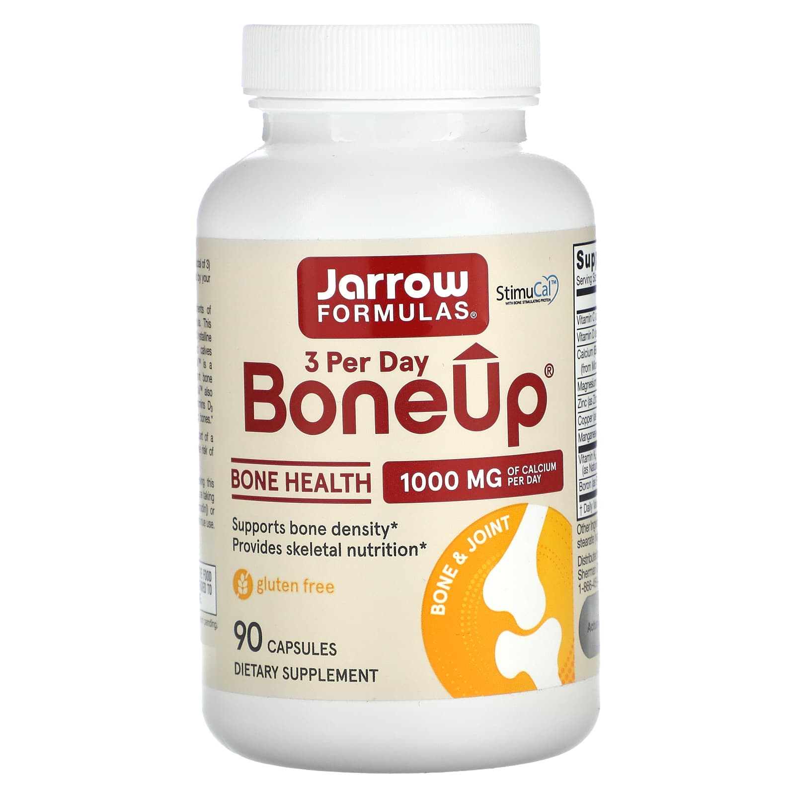 Кальций Jarrow Formulas, 1,000 мг, 90 капсул
