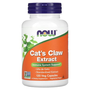 Кошачий коготь NOW Foods Extract, 334 мг, 120 растительных капсул