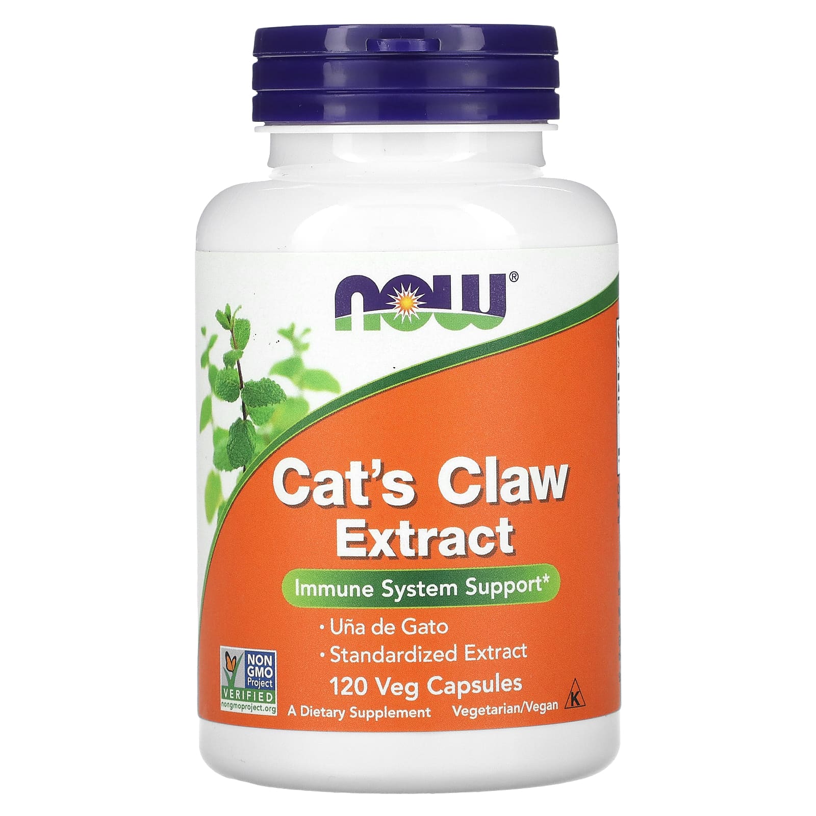 Кошачий коготь NOW Foods Extract, 334 мг, 120 растительных капсул