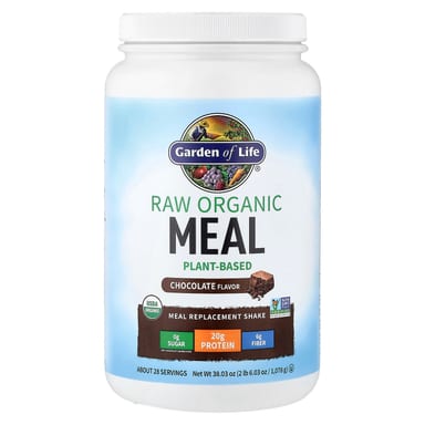 Шоколад Garden of Life RAW Organic Meal Replacement Shake, 078 г, 38.03 унций