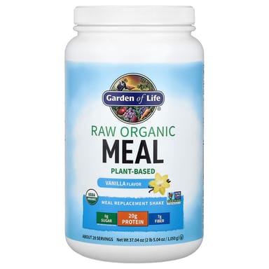 Протеиновый коктейль Garden of Life RAW Organic, вкус Vanilla, 1050 г