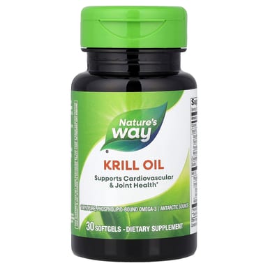Масло криля Nature's Way, 30 мягких капсул