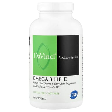 Омега-3 DaVinci Laboratories HP-D, 120 мягких капсул