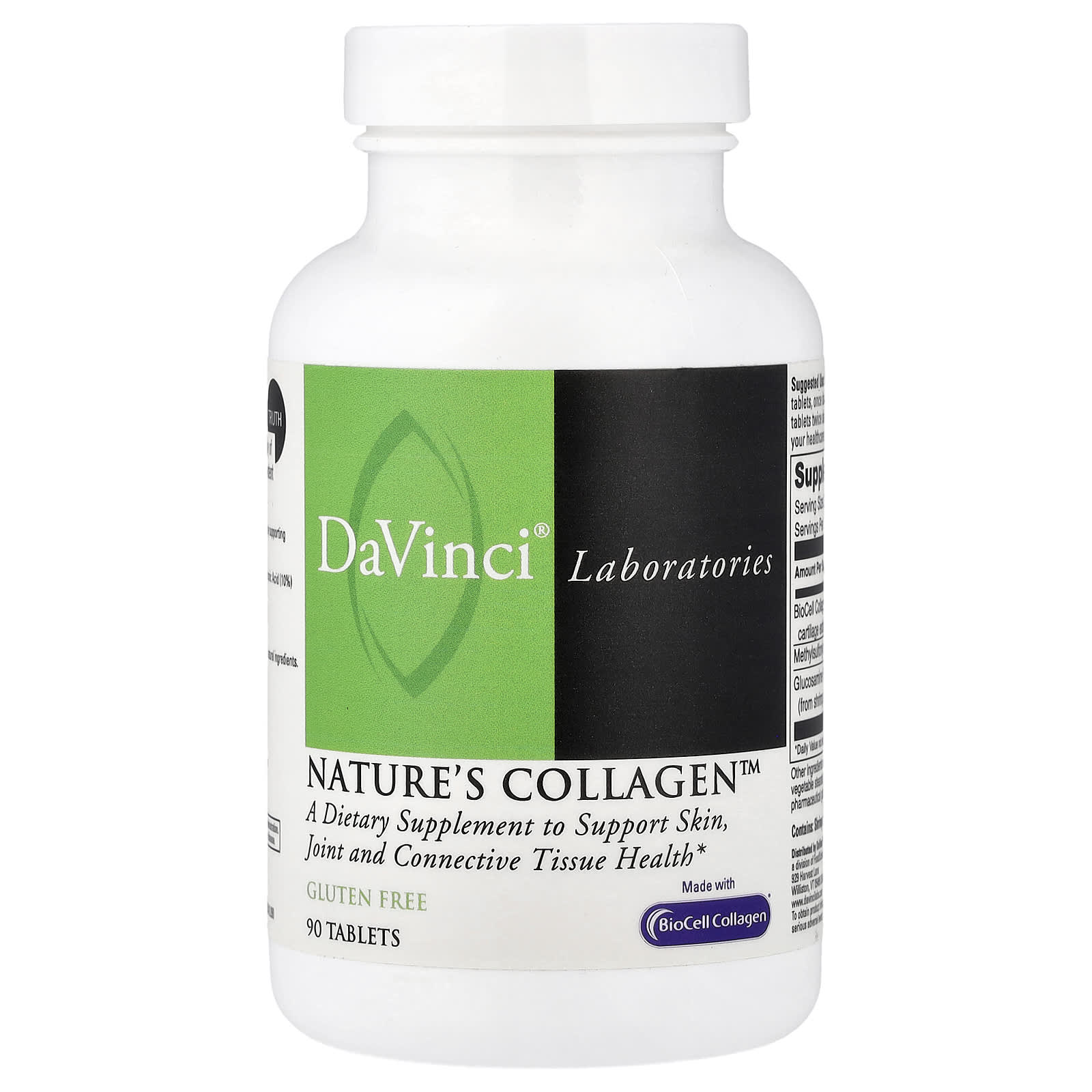 Коллаген DaVinci Laboratories Nature's™, 90 таблеток