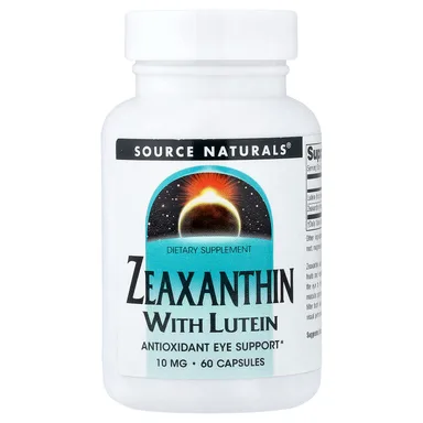 Фото товара: Зеаксантин Source Naturals With Lutein, 60 капсул
