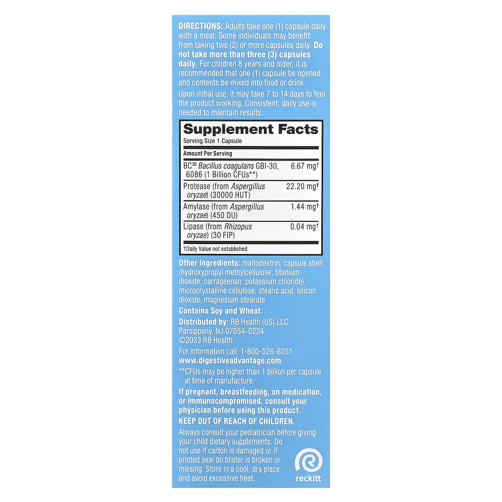 Пробиотик Schiff Digestive Advantage® Daily + Intensive Bowel Support, 96 капсул — фото 2