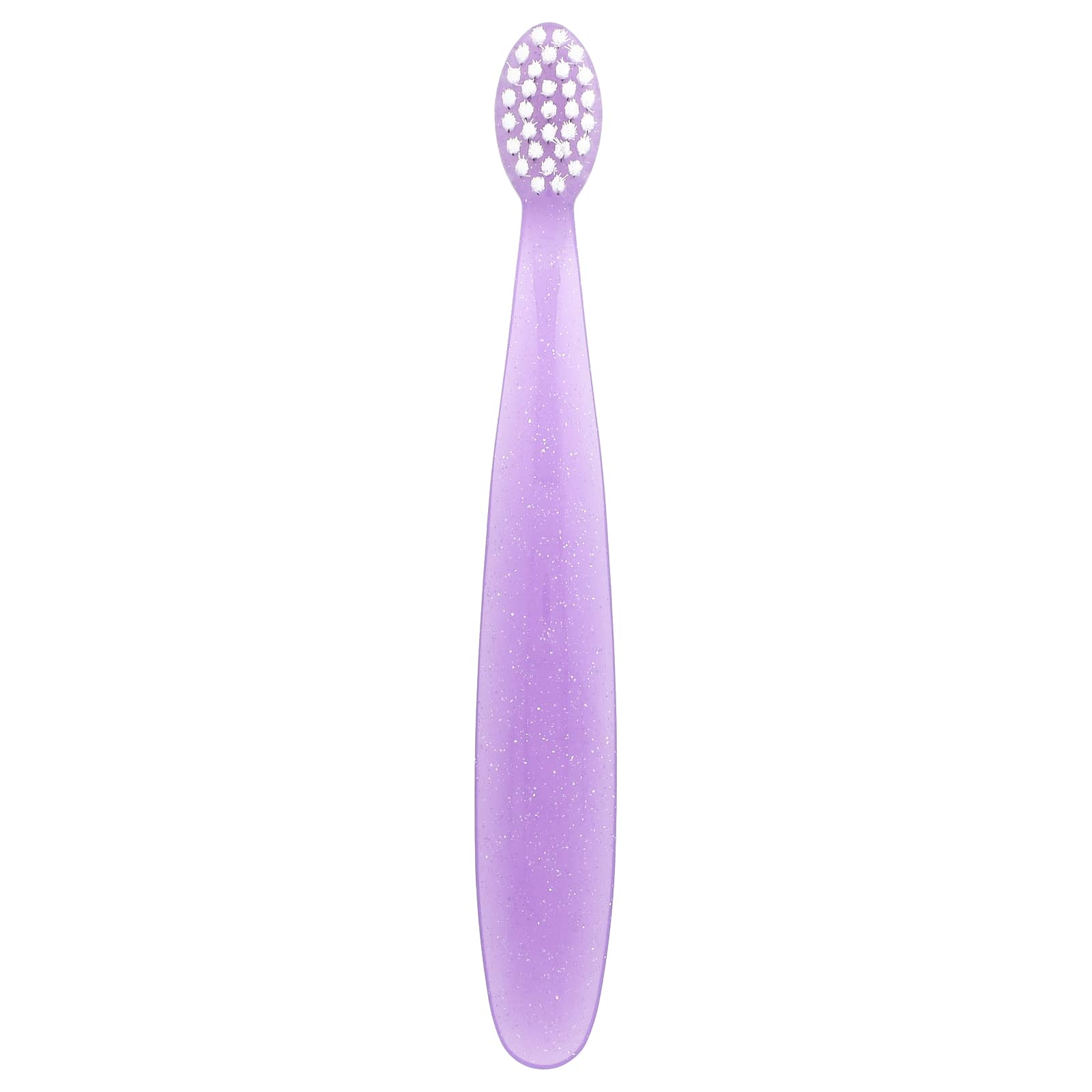 Зубная щётка RADIUS Totz® 18+ Months Extra Soft Purple Sparkle, 1 шт. — фото 3