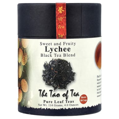 Чай The Tao of Tea Black Blend, оттенок Lychee, 114 г