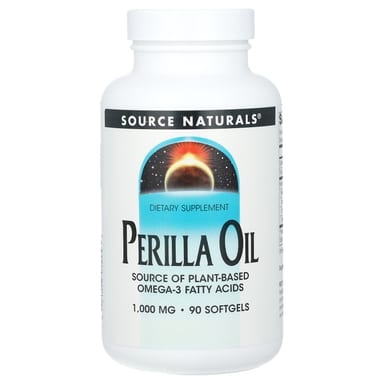 Масло Source Naturals Perilla, 333 мг, 90 мягких капсул