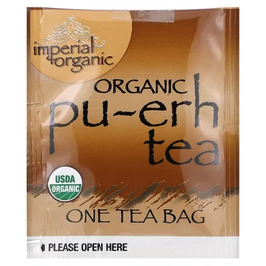Фото товара: Чай Uncle Lee's Tea Imperial Organic Pu-erh, 18 чайных пакетиков, 32.4 г, чайные пакетики