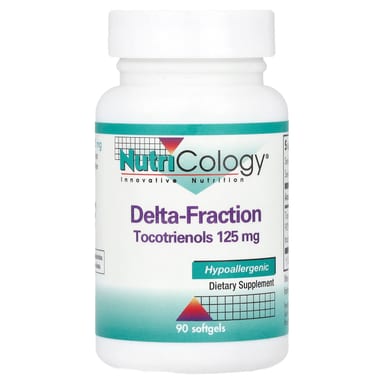 Токотриенолы Nutricology Delta-Fraction, 125 мг, 90 мягких капсул