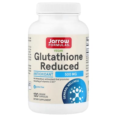 Глутатион Jarrow Formulas, 500 мг, 120 растительных капсул