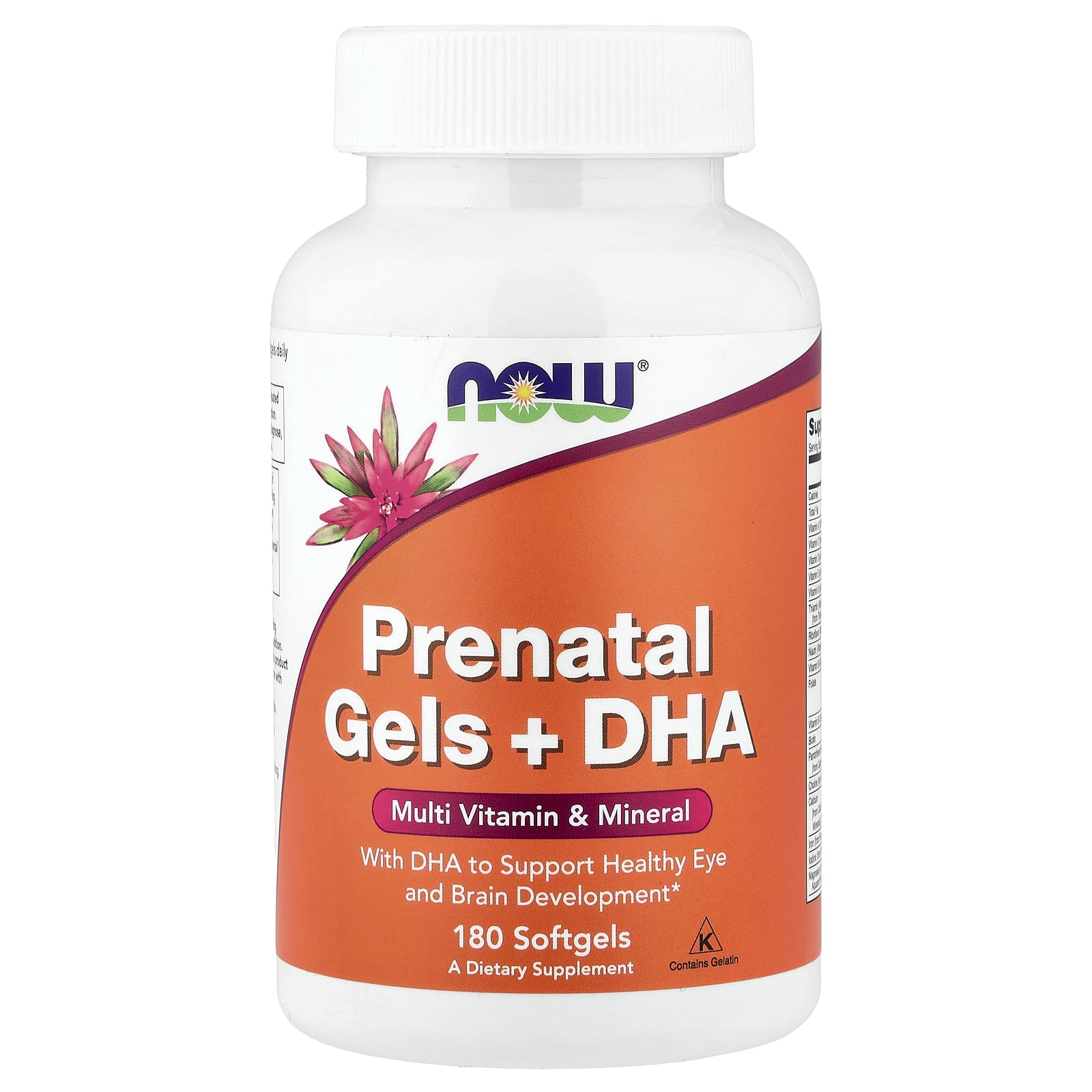 DHA NOW Foods Prenatal Gels , 180 мягких капсул — фото 5