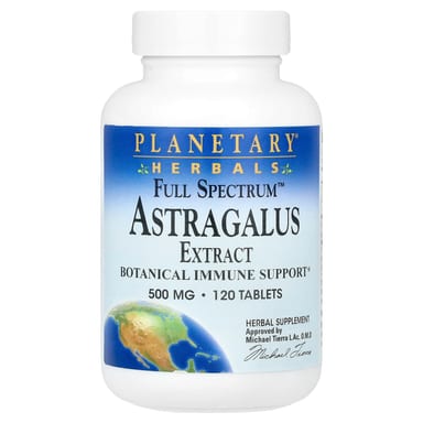 Астрагал Planetary Herbals Full Spectrum™ Extract, 120 таблеток