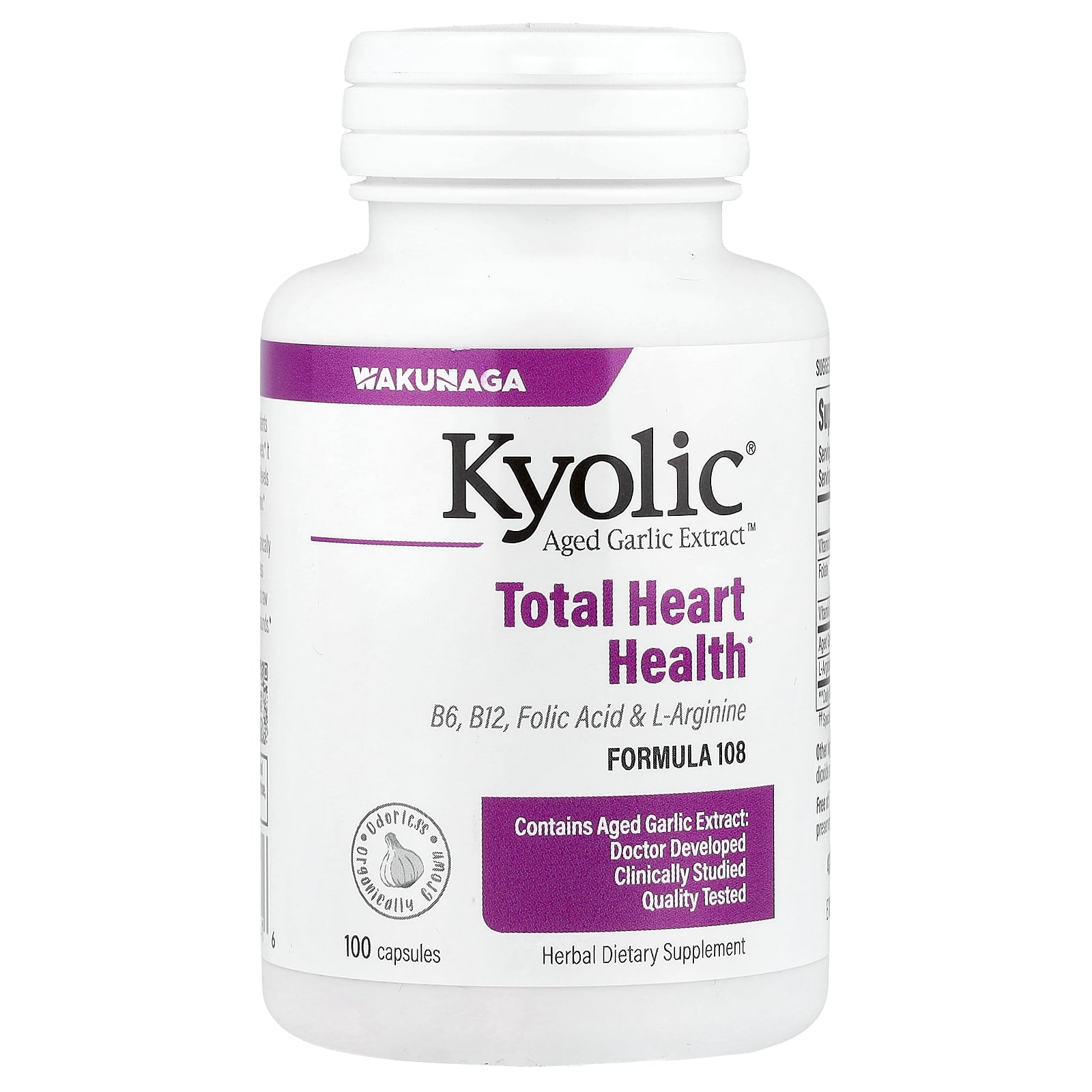 Комплекс Kyolic Aged Garlic Extract™ 108, 100 капсул