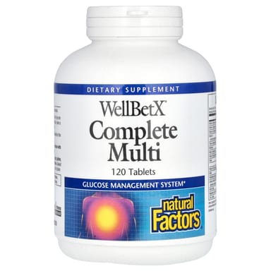 Комплекс PGX Natural Factors WellBetX® Complete Multi, 120 таблеток
