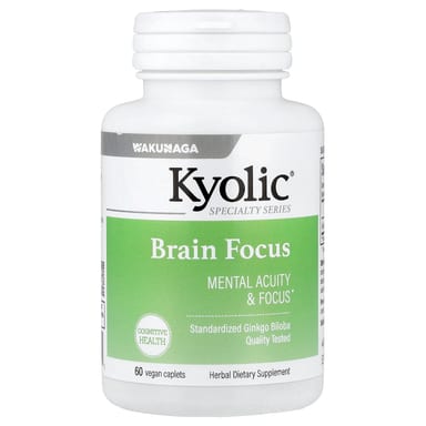 Комплекс Brain Focus Kyolic, 120 мг, капсулы
