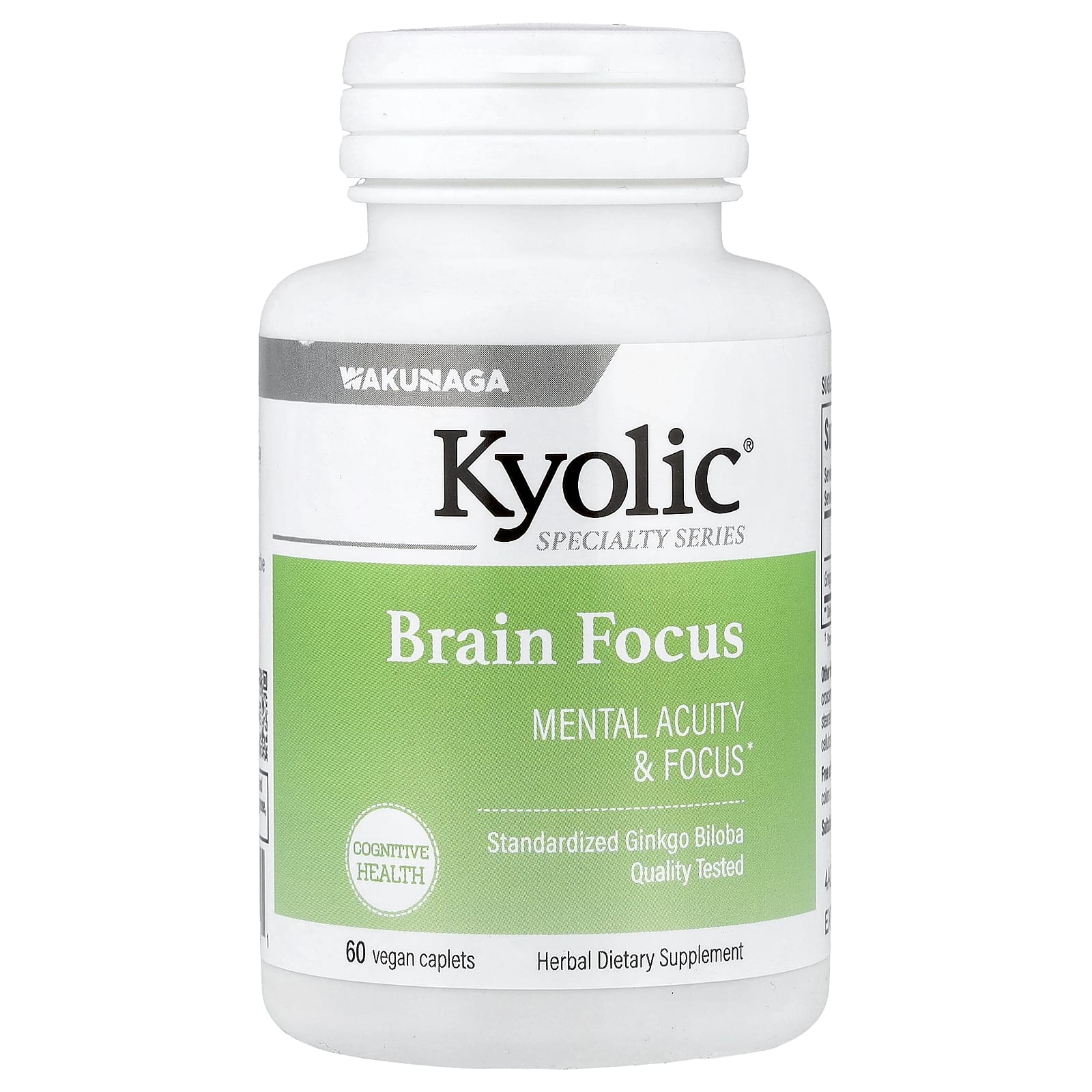 Комплекс Brain Focus Kyolic, 120 мг, капсулы
