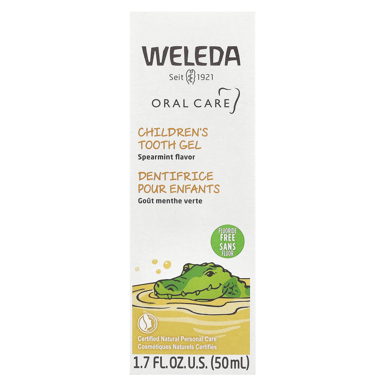 Детский Weleda Tooth Gel, оттенок Spearmint, 50 мл, гель