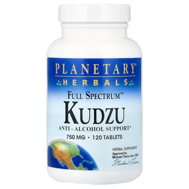 Кудзу Full Spectrum™ Planetary Herbals, 120 таблеток