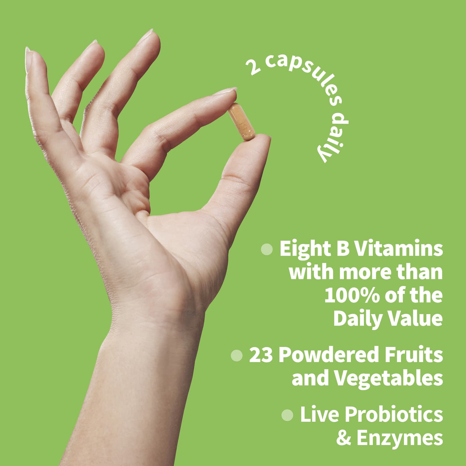 Комплекс витаминов B Garden of Life Vitamin Code® RAW B-Complex™, 120 растительных капсул — фото 5