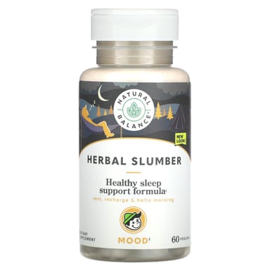 Комплекс Natural Balance Herbal Slumber Healthy Sleep Support, 60 растительных капсул