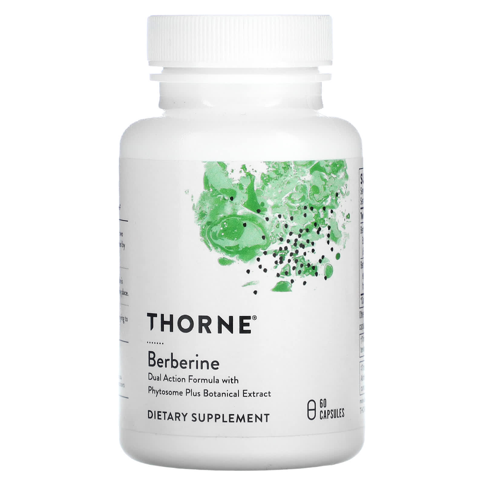 Берберин Thorne, 60 капсул