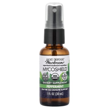 Грибной комплекс Host Defense MycoShield® Spray, оттенок Peppermint, 30 мл, спрей