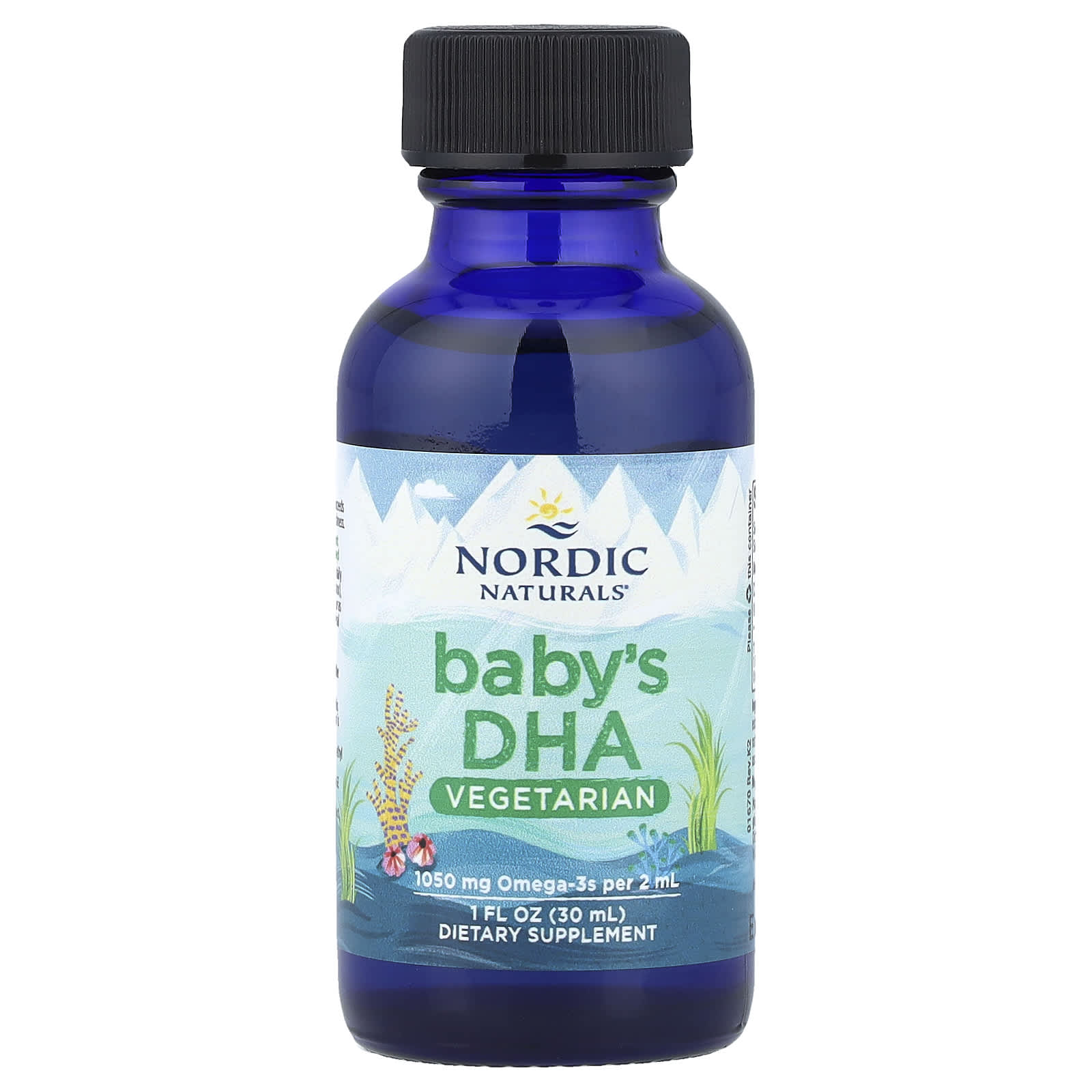 DHA Nordic Naturals Baby's Vegetarian, 30 мл — фото 4
