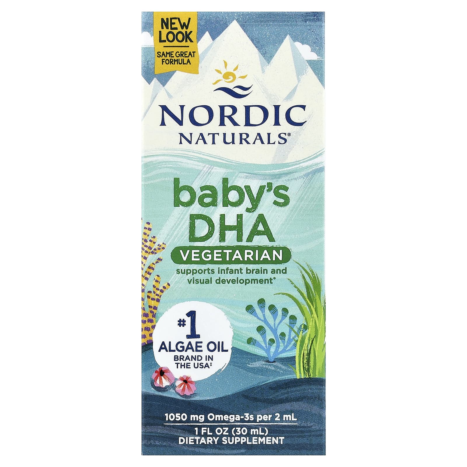 DHA Nordic Naturals Baby's Vegetarian, 30 мл — фото 5