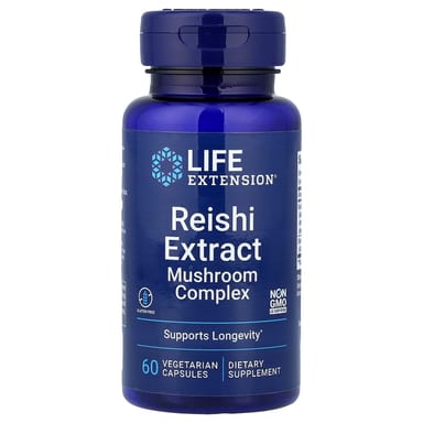 Комплекс Life Extension Reishi Extract Mushroom, 60 растительных капсул