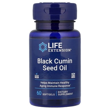 Кумин Life Extension Black Oil, 500 мг, 60 мягких капсул