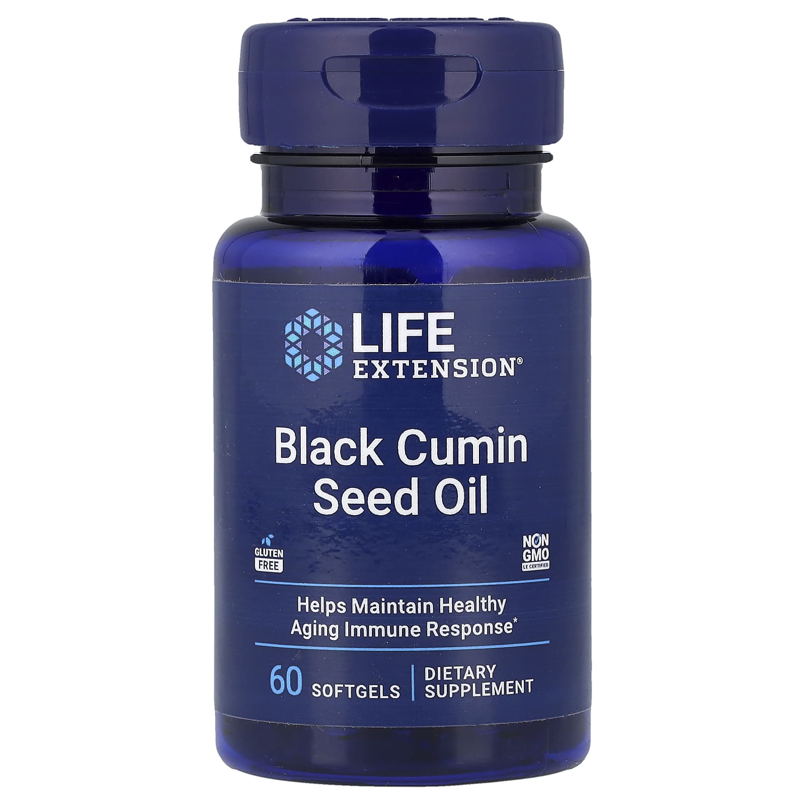 Кумин Life Extension Black Oil, 500 мг, 60 мягких капсул