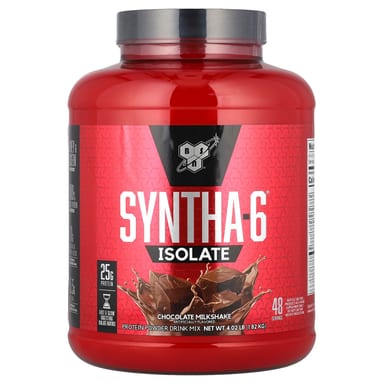 Протеиновый порошок BSN Syntha-6® Isolate Drink Mix Chocolate Milkshake, 1.82 кг, смесь для напитка