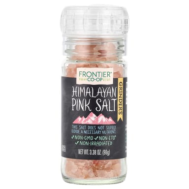 Розовая соль Frontier Co-op Himalayan, оттенок Grinders, 96 г