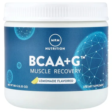 Фото товара: BCAA MRM Nutrition +G™ Muscle Recovery, вкус «лимонад», 180 г