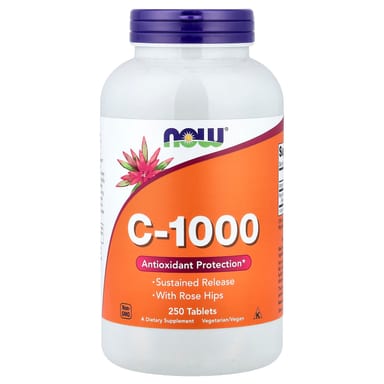 Витамин C NOW Foods, 250 таблеток