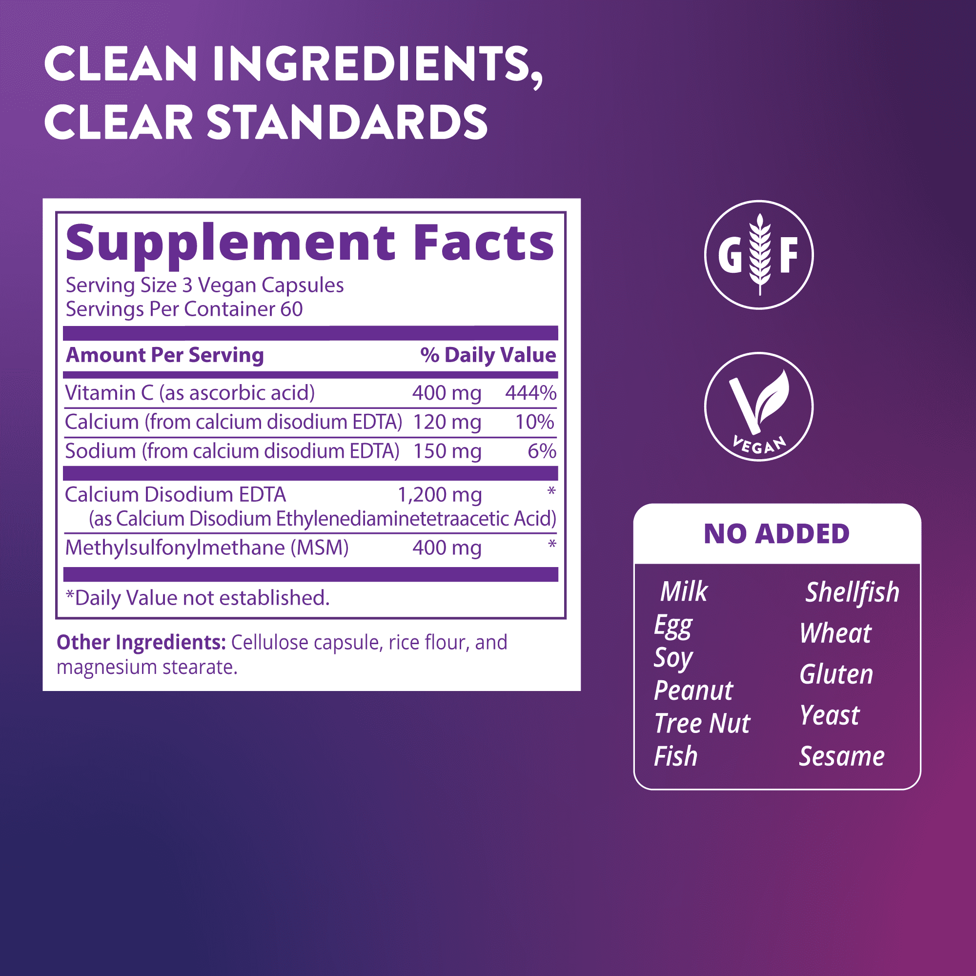 Комплекс Cardio Chelate с EDTA MRM Nutrition Cardio Chelate™ with EDTA, 180 растительных капсул — фото 3