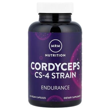 Кордицепс MRM Nutrition CS-4 Strain, 750 мг, 60 растительных капсул