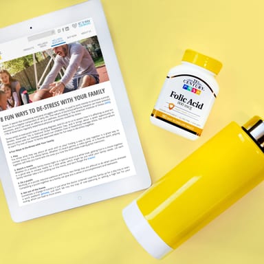 Фолиевая кислота 21st Century 180 Easy to Swallow Tablets, 800 мкг, таблетки