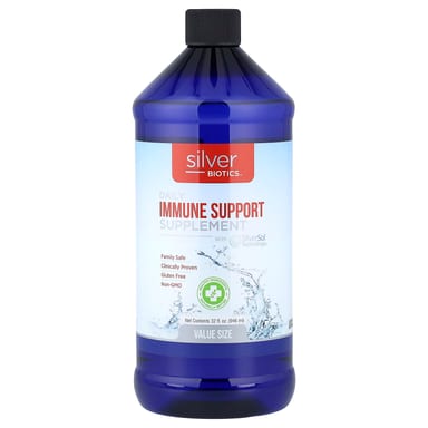 Добавка American Biotech Labs Silver Biotics® Daily Immune Support, оттенок 10 PPM, 946 мл
