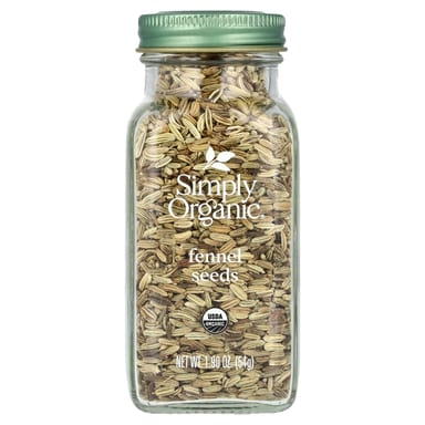 Семена фенхеля Simply Organic, 54 г