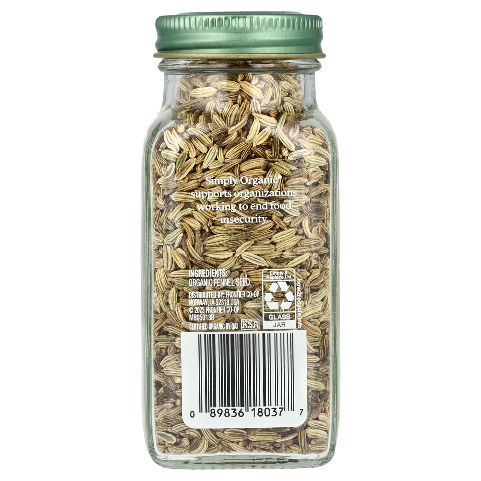 Семена фенхеля Simply Organic, 54 г — фото 2