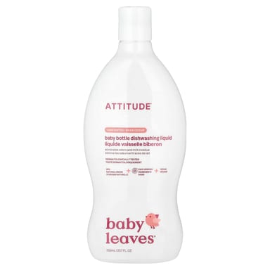 Средство для мытья детских бутылочек ATTITUDE Baby Leaves®, 700 мл, жидкая форма