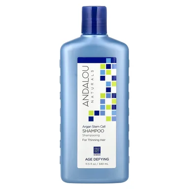 Фото товара: Шампунь Andalou Naturals Age Defying For Thinning Hair Argan Stem Cell, 340 мл