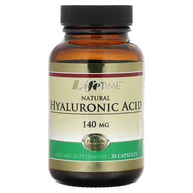 Гиалуроновая кислота LifeTime Vitamins Natural, 140 мг, 30 капсул